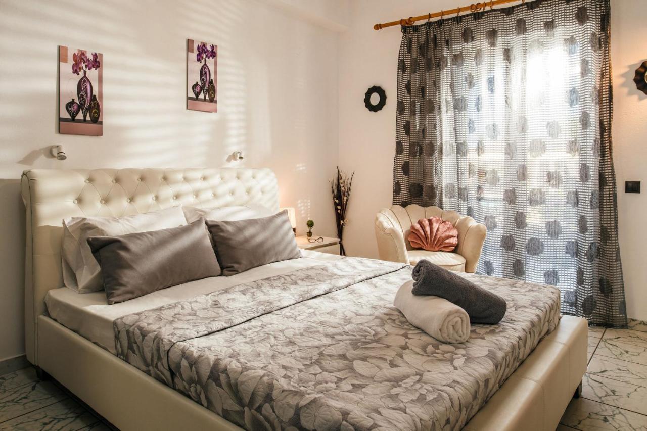 Villa Corali Apartments Sea Breath & Pool 아모우디 외부 사진