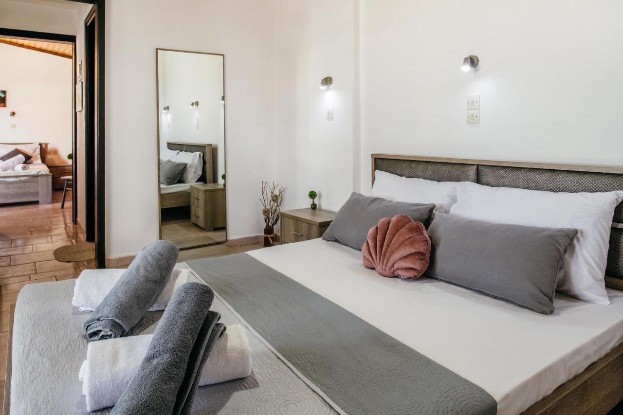 Villa Corali Apartments Sea Breath & Pool 아모우디 외부 사진