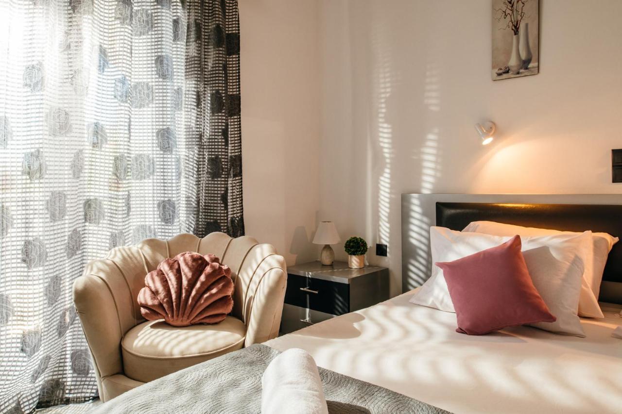 Villa Corali Apartments Sea Breath & Pool 아모우디 외부 사진