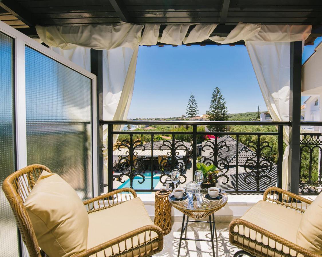 Villa Corali Apartments Sea Breath & Pool 아모우디 외부 사진