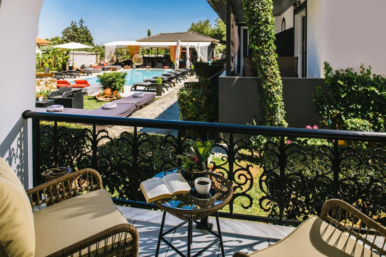 Villa Corali Apartments Sea Breath & Pool 아모우디 외부 사진