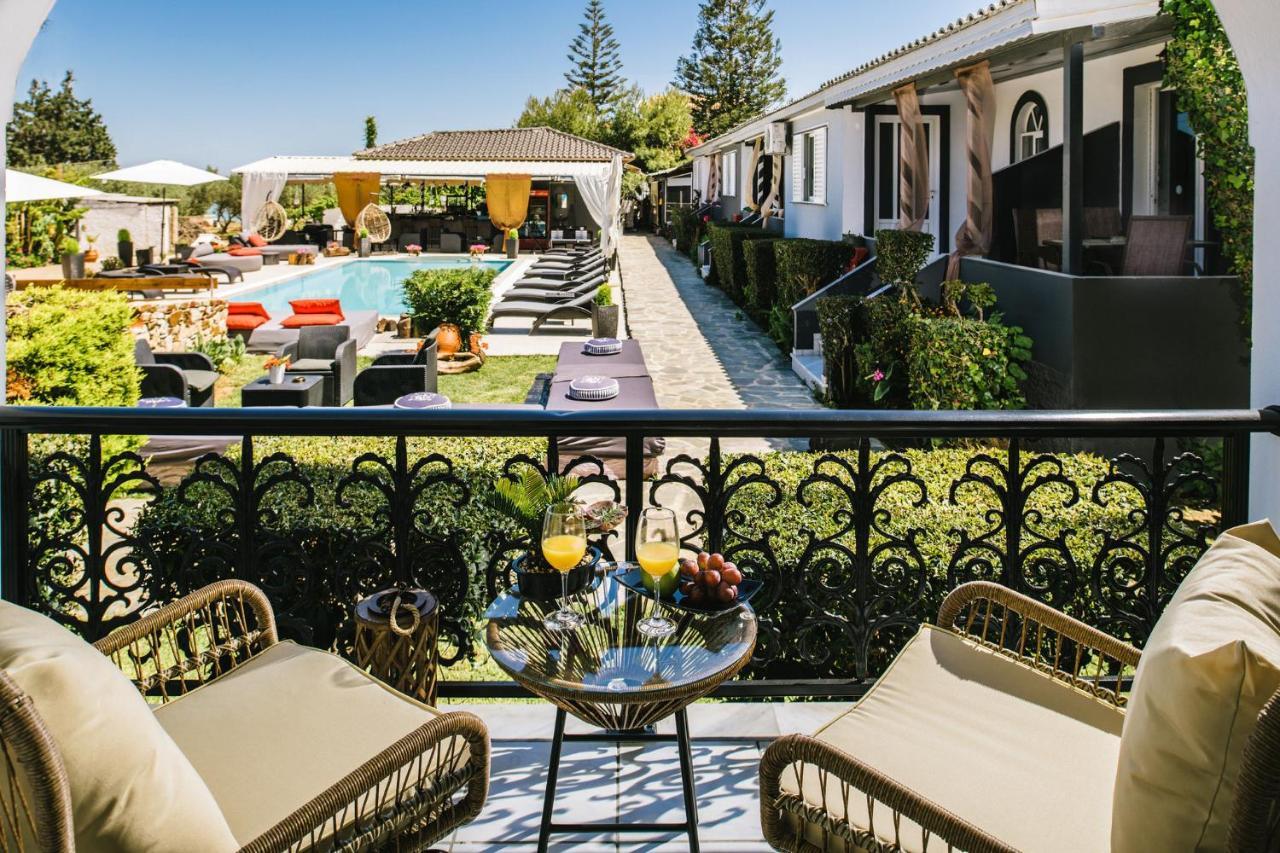 Villa Corali Apartments Sea Breath & Pool 아모우디 외부 사진