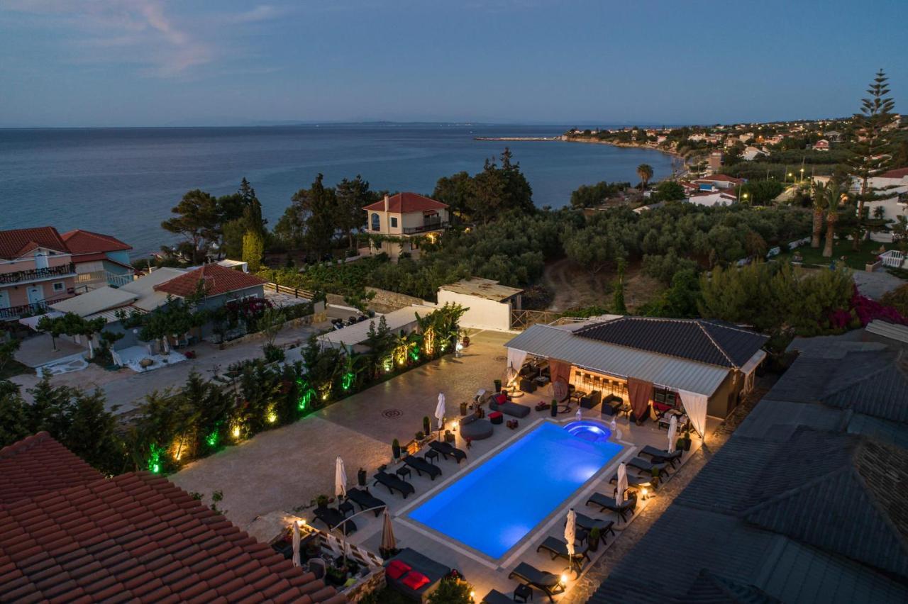 Villa Corali Apartments Sea Breath & Pool 아모우디 외부 사진