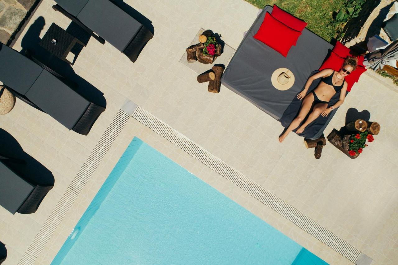 Villa Corali Apartments Sea Breath & Pool 아모우디 외부 사진